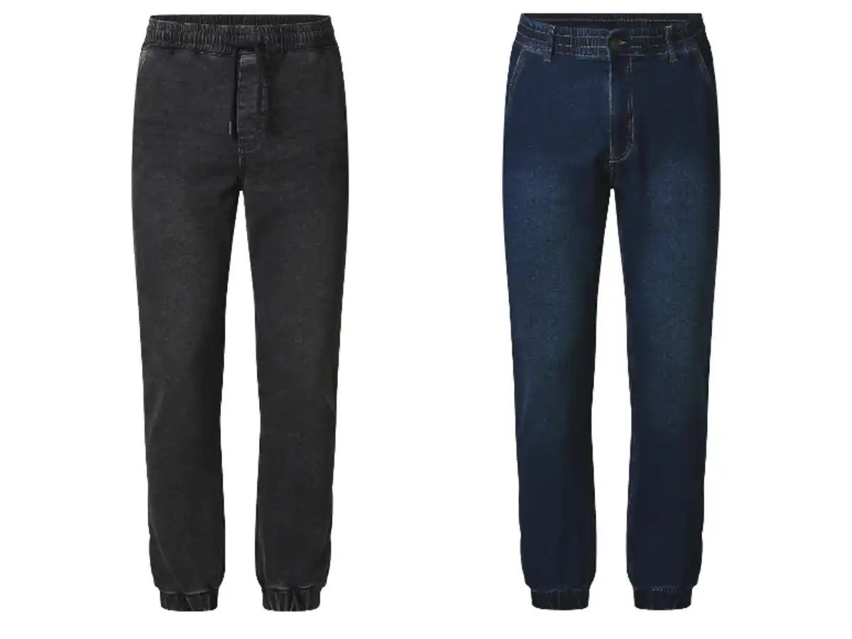 Bild 1 von esmara Men Herren Denim-Joggers, Slim Fit, normale Leibhöhe
