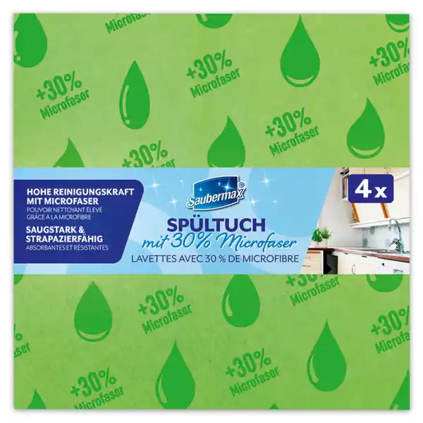 Bild 4 von Saubermax Boden-/ Spül-/ Universaltuch