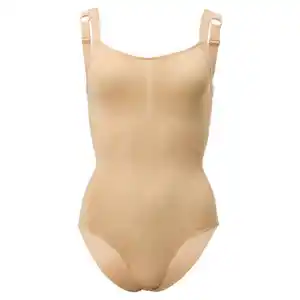 UP2FASHION WOMEN Damen Shapewear, Bodysuit, Nude, S 36/38