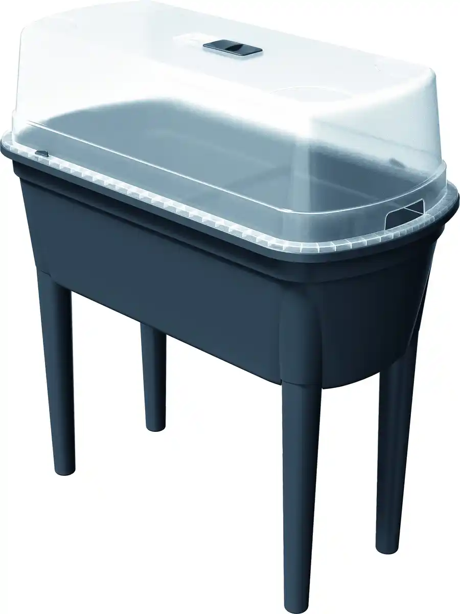 Bild 1 von Prosperplast Anzuchttisch Set Bloomo Kunststoff 77,5 x 38 cm anthrazit