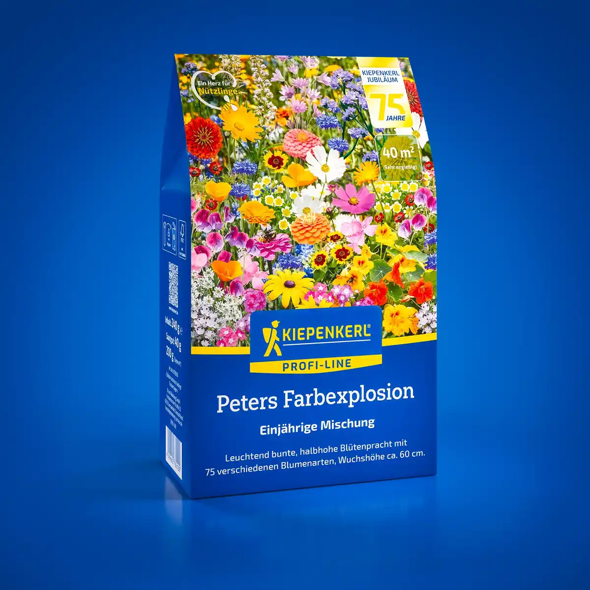 Bild 1 von Kiepenkerl Profi-Line Blumensamen Blumenmischung Peters Farbexplosion 40 g für ca. 2 - 3 m²