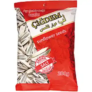 Geröstete weiße Sonnenblumenkerne mit Schale, gesalzen "CIGD...