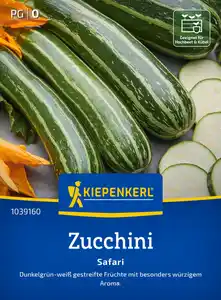 Kiepenkerl Saatgut Zucchini Safari F1 für ca. 5 Pflanzen