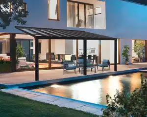 Canopia Terrassenüberdachung Stockholm  732 x 330,5 cm anthrazit