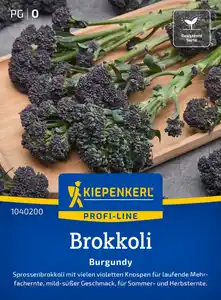 Kiepenkerl Profi-Line Saatgut Brokkoli Burgundy F1 für ca. 12 Pflanzen