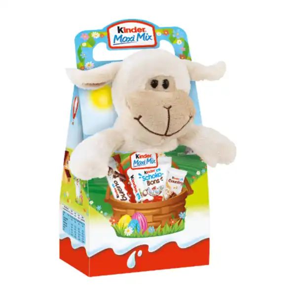 Bild 2 von FERRERO Kinder Maxi-Mix mit Plüschtier 133g