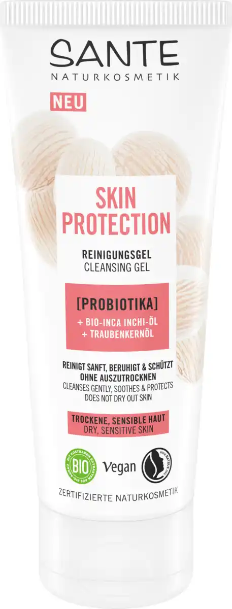 Bild 1 von SANTE NATURKOSMETIK Reinigungsgel Skin Protection, 100 ml