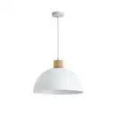 Bild 1 von toom Pendelleuchte 'Tilda' Metall weiß Ø 40 cm