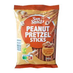 SUN SNACKS Peanut Pretzel Sticks 150g