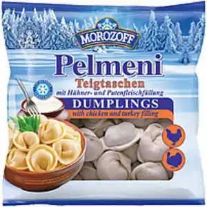 "MOROZOFF" Teigtaschen "Pelmeni" mit Hühner- und Putenfleisc...