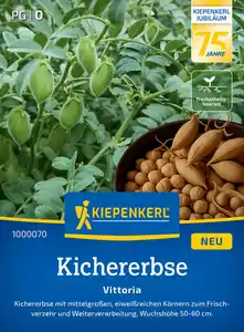 Kiepenkerl Saatgut Kichererbsen Vittoria für ca. 0,6 – 1,2 m²
