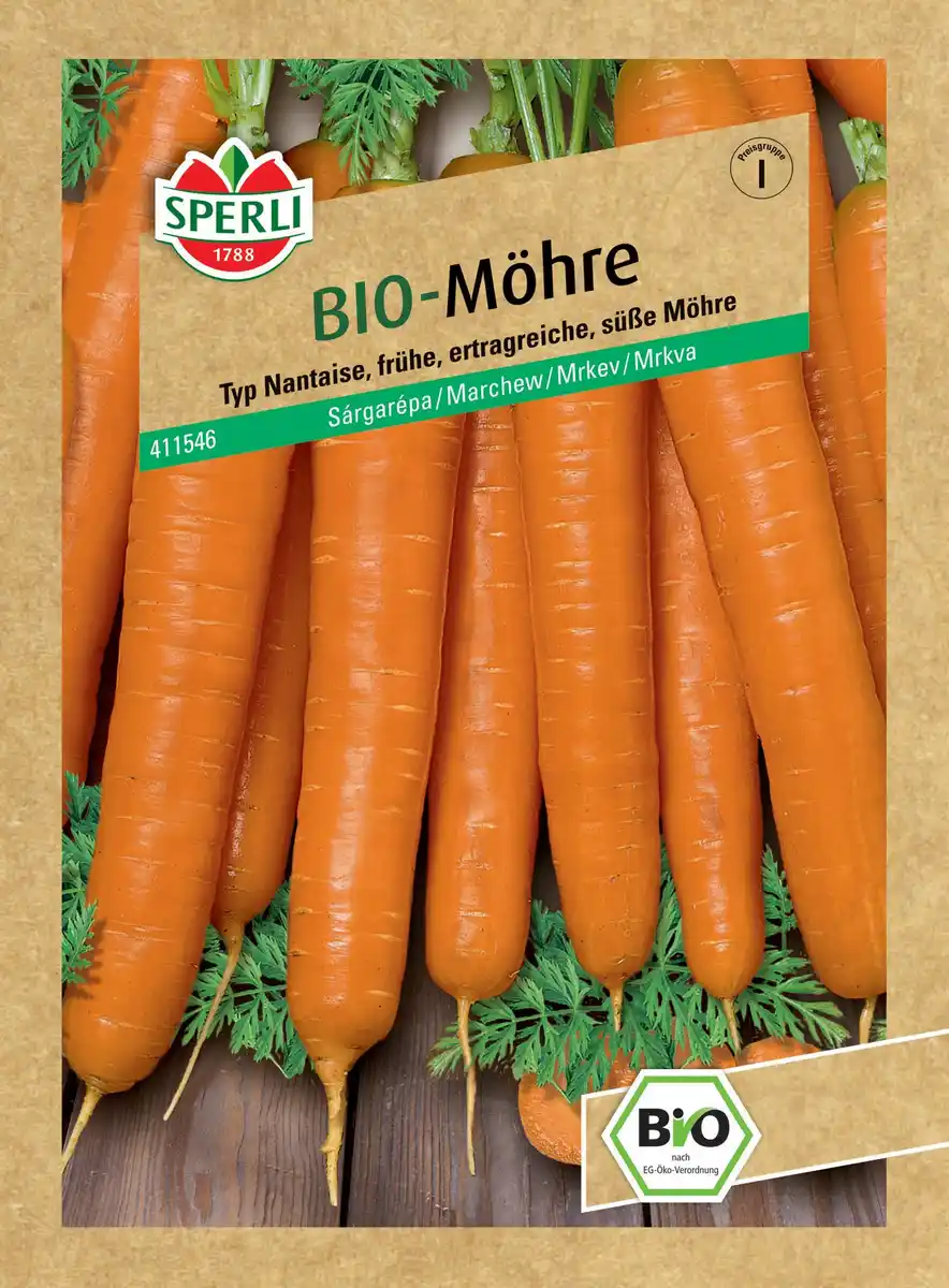 Bild 1 von Sperli BIO Möhre Nantaise F1