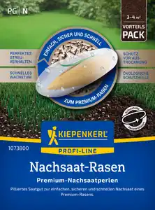 Kiepenkerl Profi-Line Rasensamen Nachsaat-Rasen Premium-Nachsaatperlen für ca. 3 - 4 m²