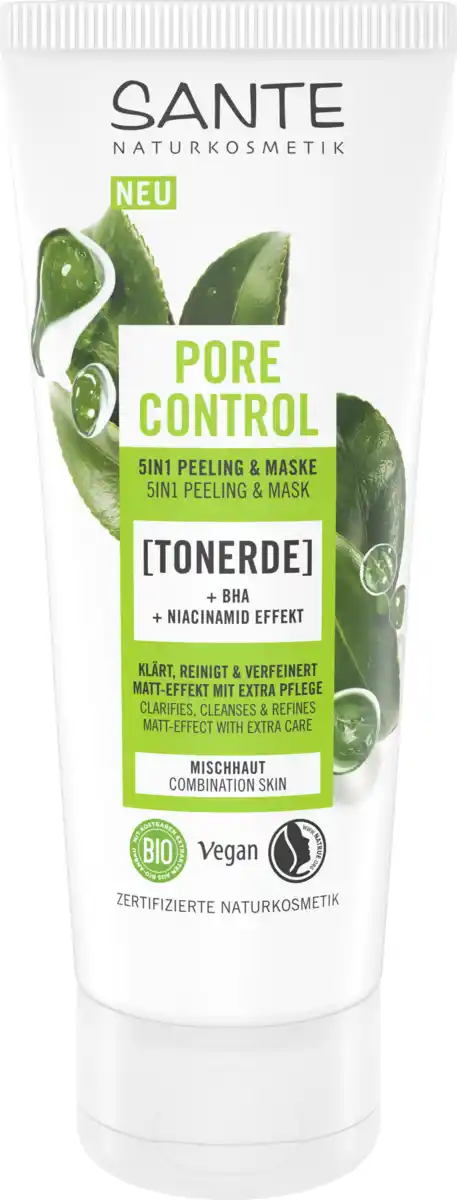 Bild 1 von SANTE NATURKOSMETIK Peeling Pore Control Tonerde, 100 ml