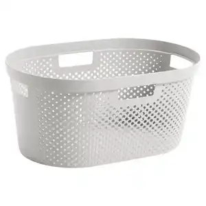 HOME CREATION Wäschekorb, Kühles Grau