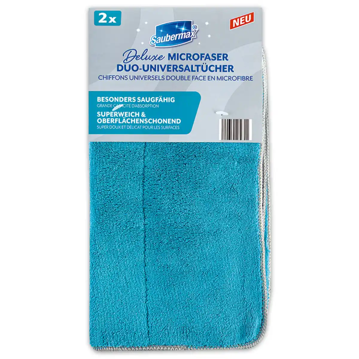 Bild 3 von Saubermax Deluxe Microfaser Duo-Universaltücher