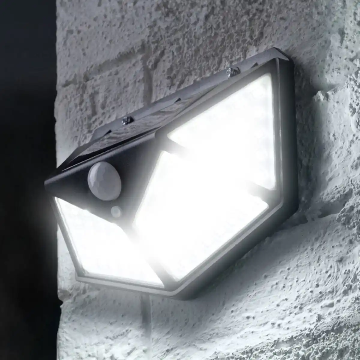 Bild 1 von I-Glow LED-Solar-Sicherheitslicht 2er-Set