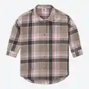 Bild 3 von Kinder-Mädchen-Oversized-Bluse im Karo-Design