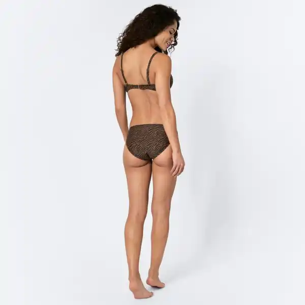 Bild 4 von Damen-Bikini-Hose mit Tiger-Muster