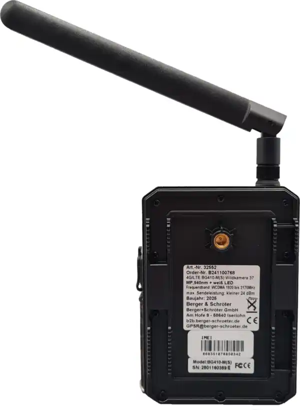Bild 2 von Berger & Schröter | 4G/LTE BG410-M Funk Wildkamera 37 MP