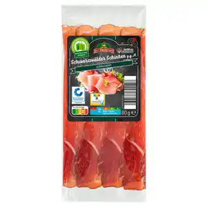 GUT DREI EICHEN Genießer Schinken 80 g, Schwarzwälder Schinken