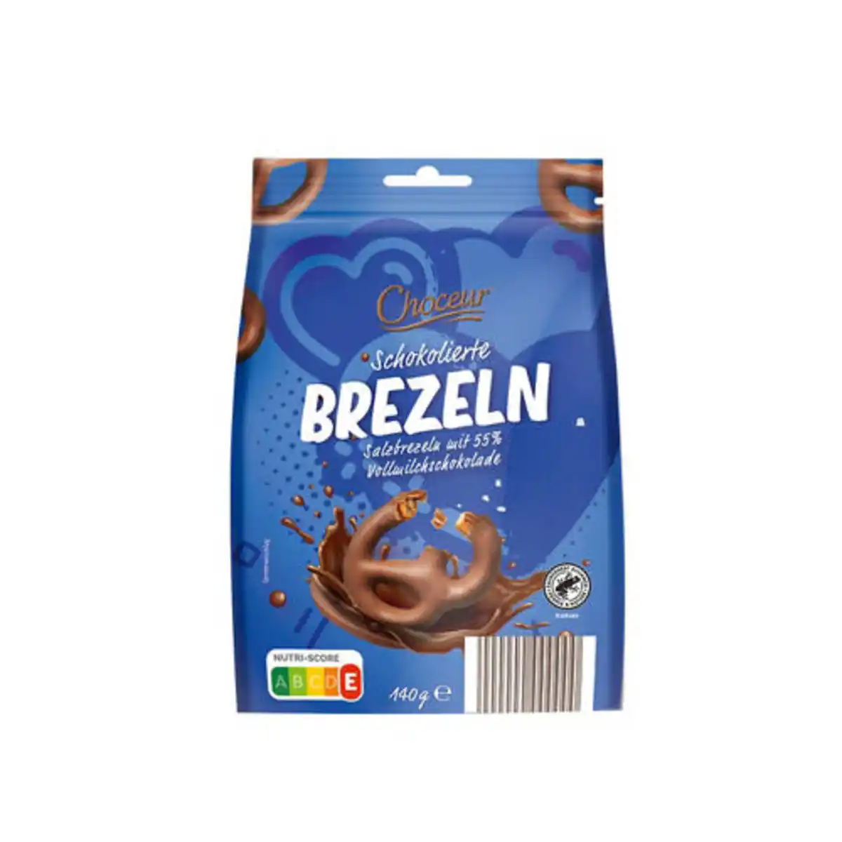 Bild 1 von CHOCEUR Schoko Brezel Vollmilch 140 g