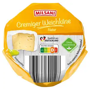MILSANI Weichkäse Minitorte 50 % Fett 150 g, Natur