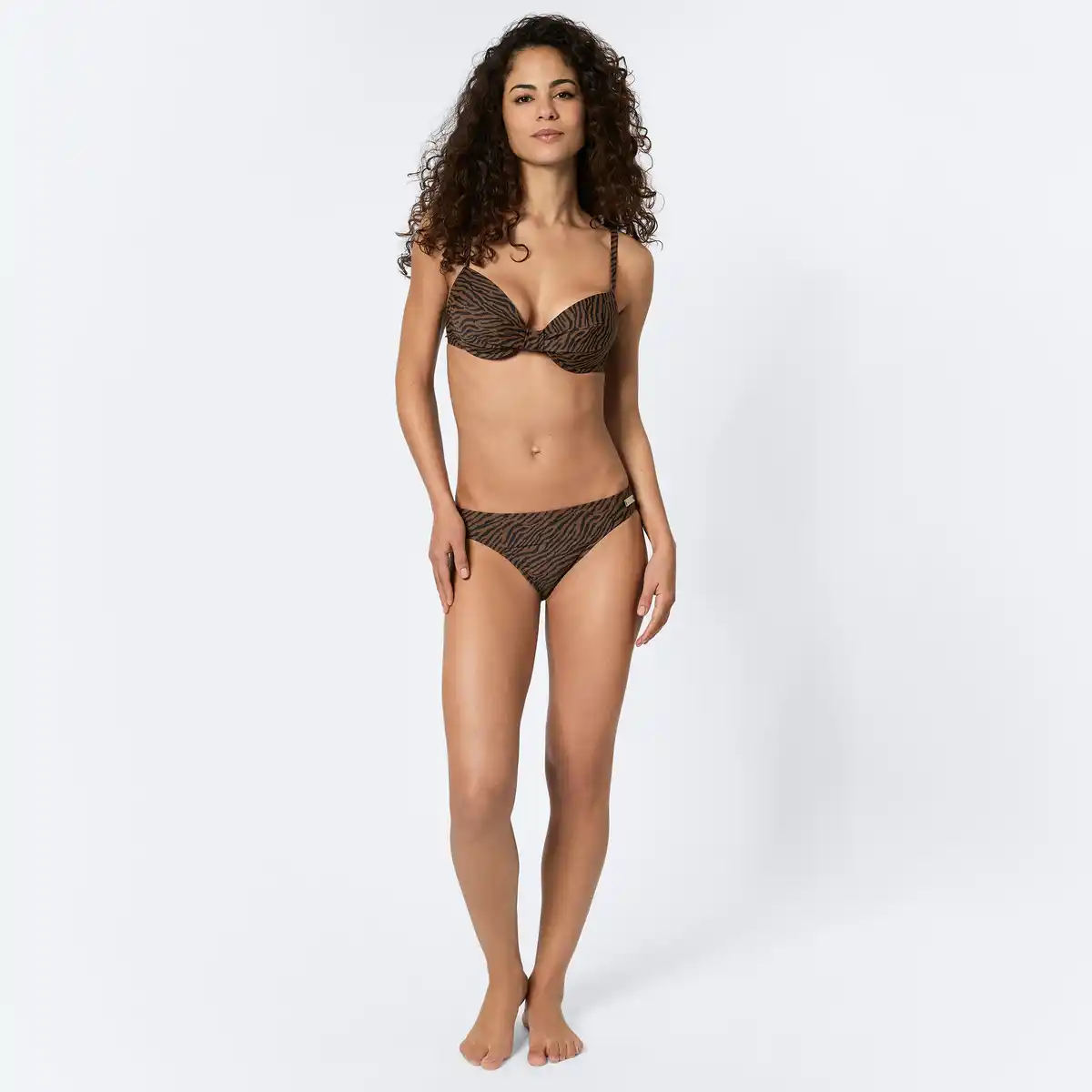 Bild 1 von Damen-Bikini-Hose mit Tiger-Muster