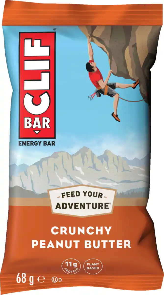 Bild 1 von CLIF Bar Crunchy Peanut Butter Riegel, 68 g