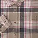 Bild 4 von Kinder-Mädchen-Oversized-Bluse im Karo-Design