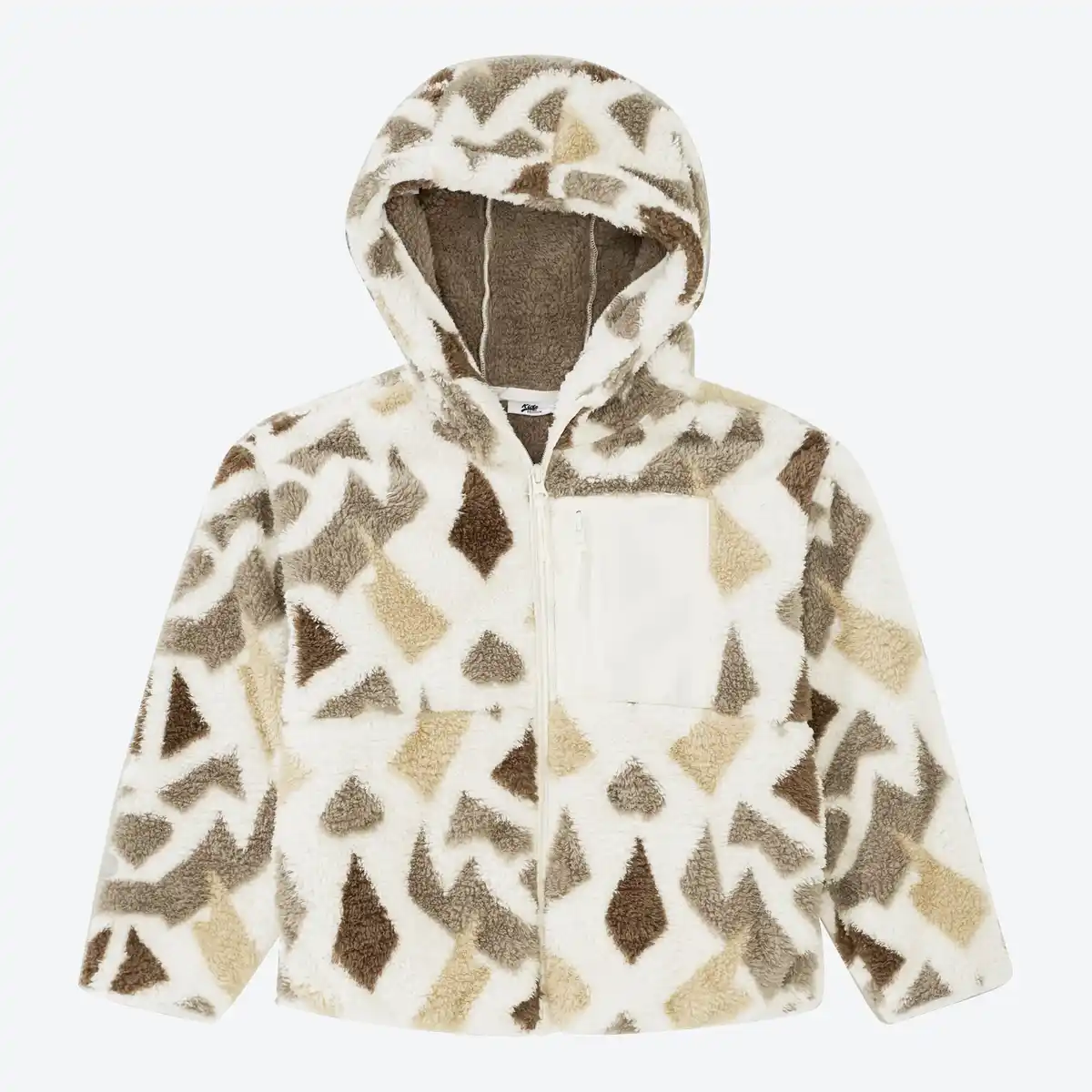 Bild 1 von Kinder-Mädchen-Teddy-Jacke mit Kapuze