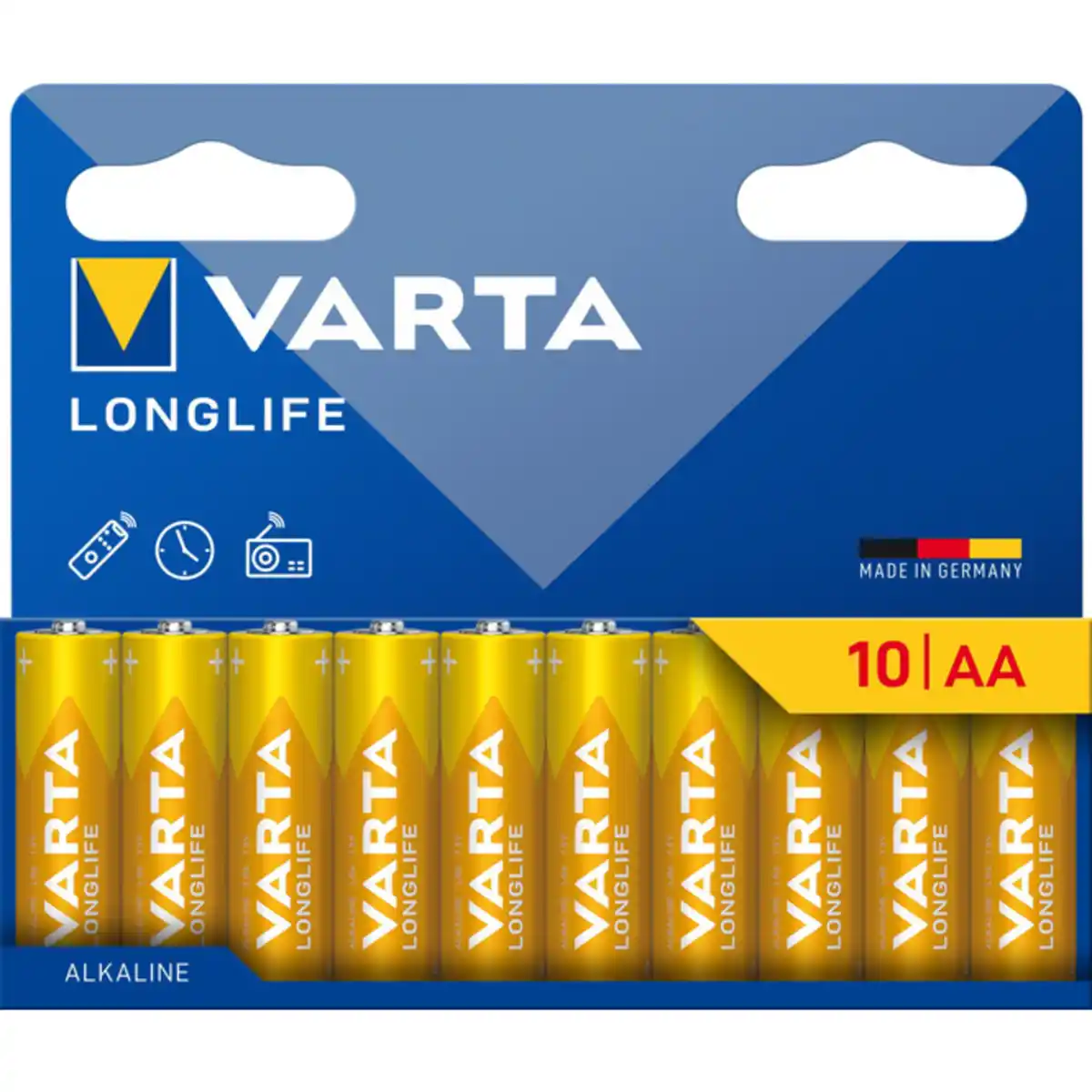 Bild 1 von Varta Batterien - Longlife AA - 10er Pack - LR6