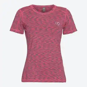 Damen-Funktions-T-Shirt mit Rundhalsausschnitt