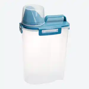 Waschmittelbox mit Dosierausgießer, ca. 22x16,5x11 cm