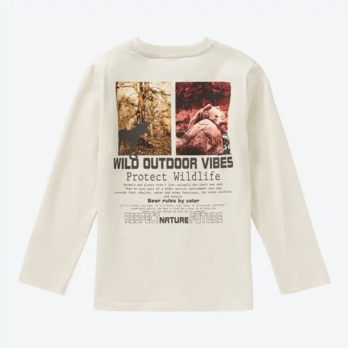 Bild 4 von Kinder-Jungen-Shirt mit Rückendruck