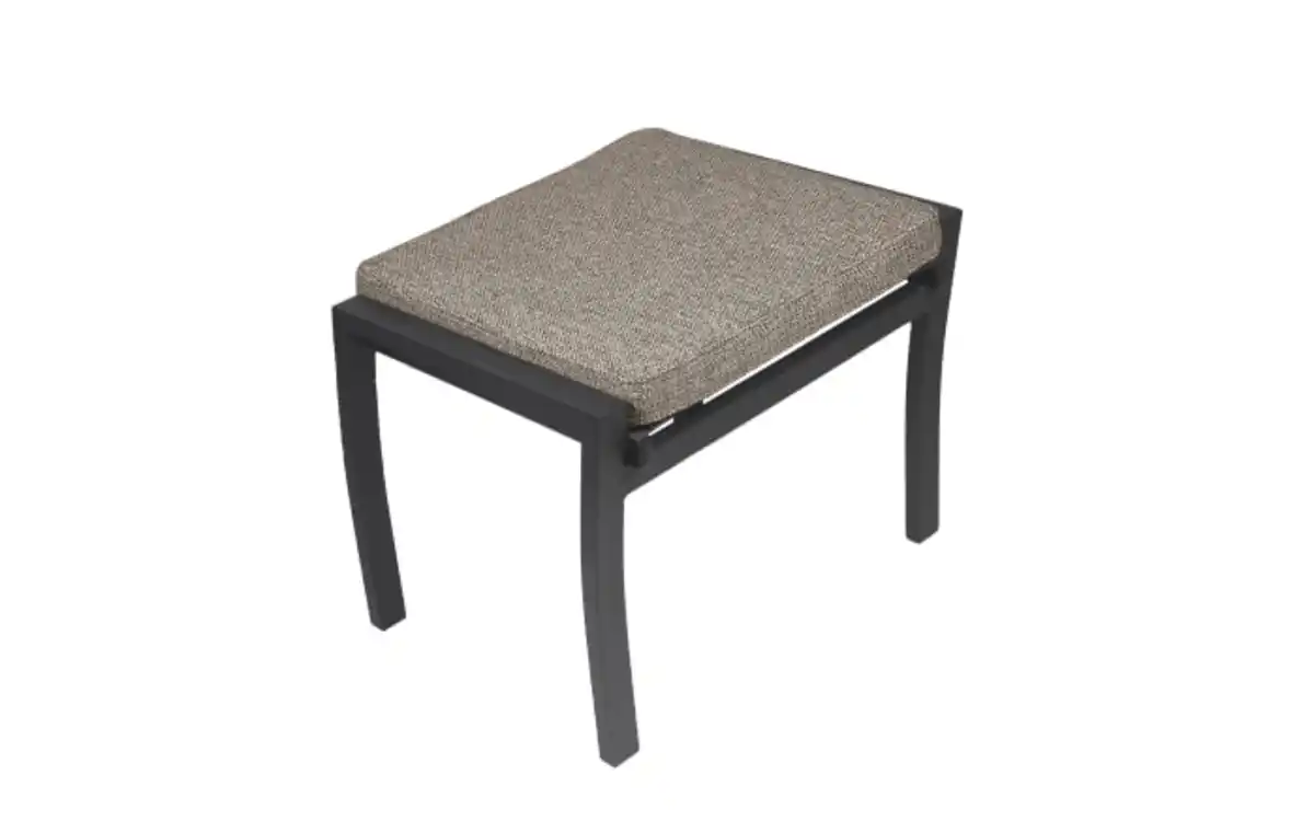Bild 1 von outdoor (Gartenmöbel Mit Flair) - Hocker Avena, anthrazit/silber