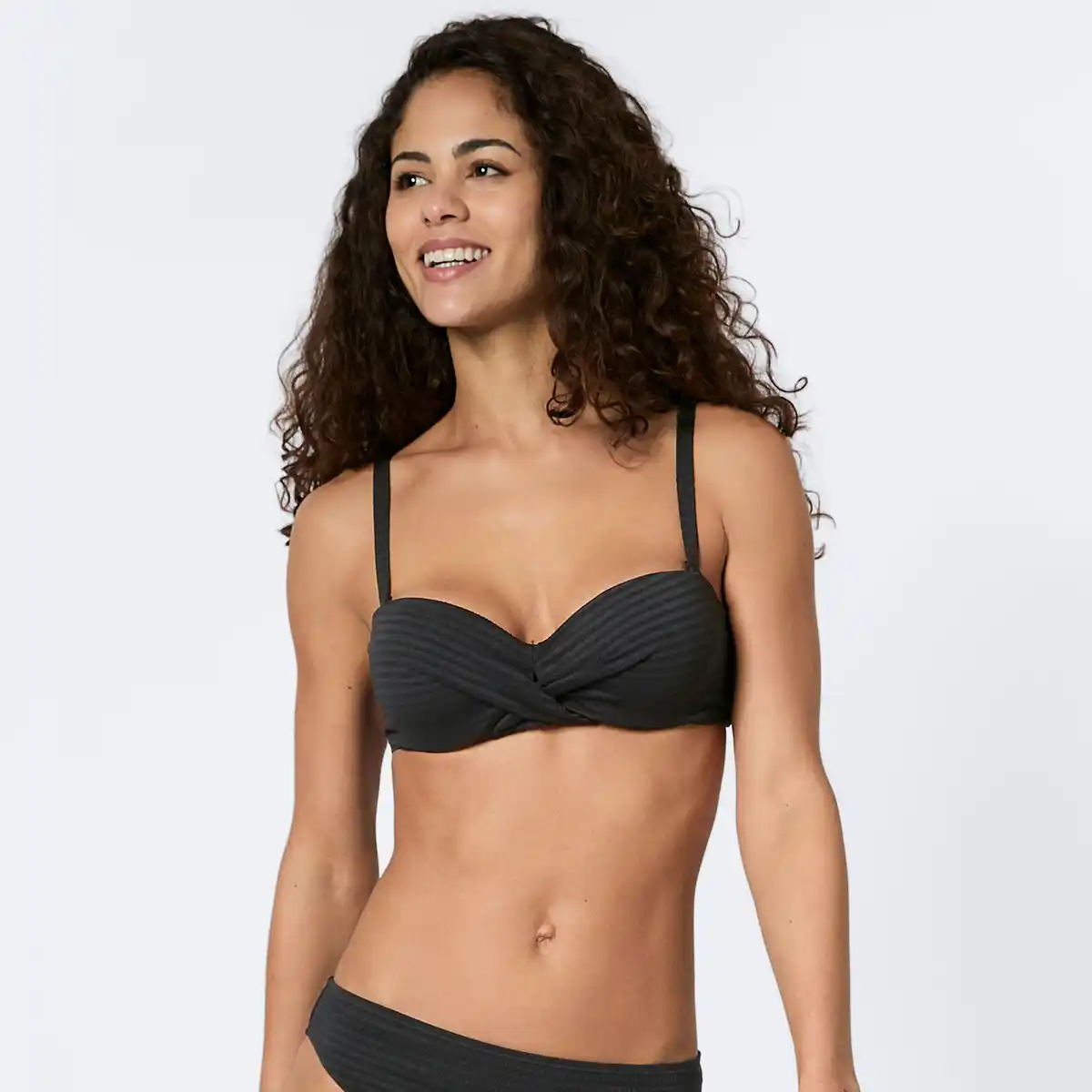 Bild 1 von Damen-Bikini-Oberteil mit Jacquard-Muster