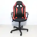 Bild 3 von Bürostuhl, ca. 57 x 62 x 99 - 108,5 cm - Rot/Schwarz