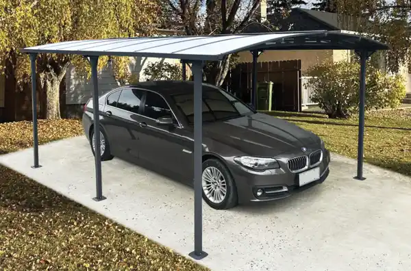 Bild 3 von Carport mit Bogendach, Saint-Tropez, ca. 502 x 348 x 223 cm - Anthrazit