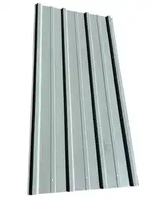 Profil-/Trapezblech - 12er-Set, ca. 117 cm x 57 cm - Silber