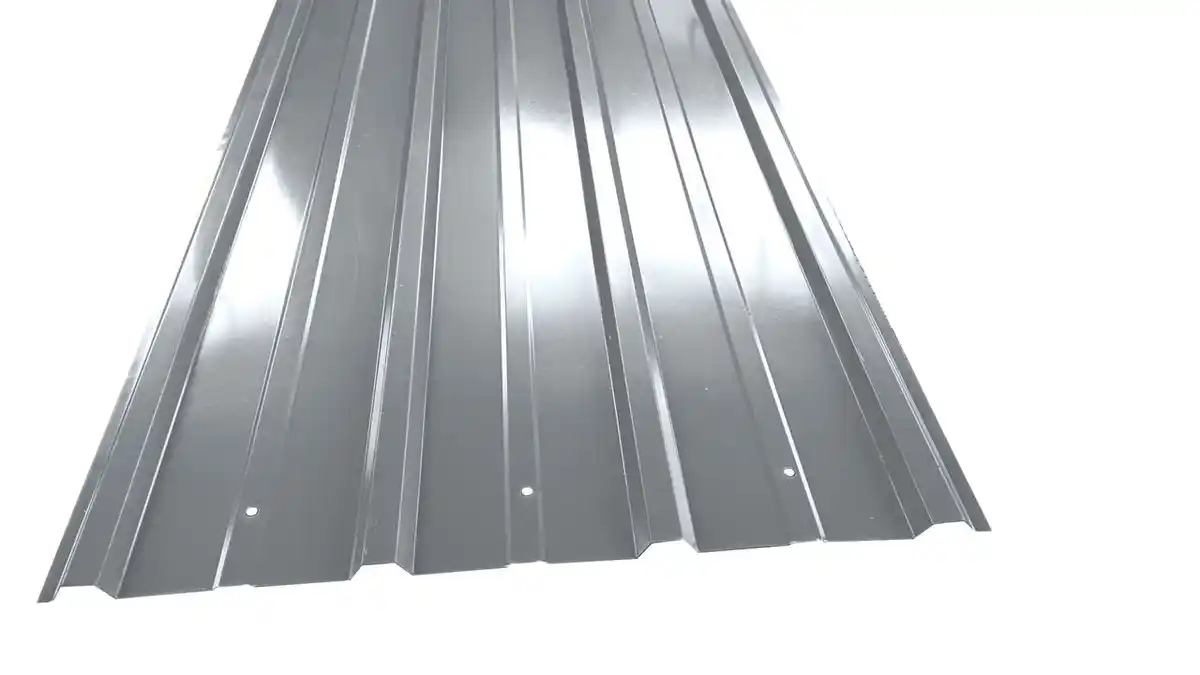 Bild 4 von Profil-/Trapezblech - 12er-Set, ca. 117 cm x 57 cm - Silber