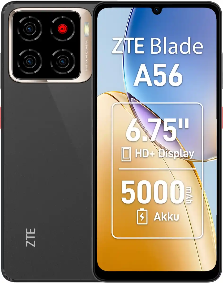 Bild 1 von Blade A56 Smartphone schwarz
