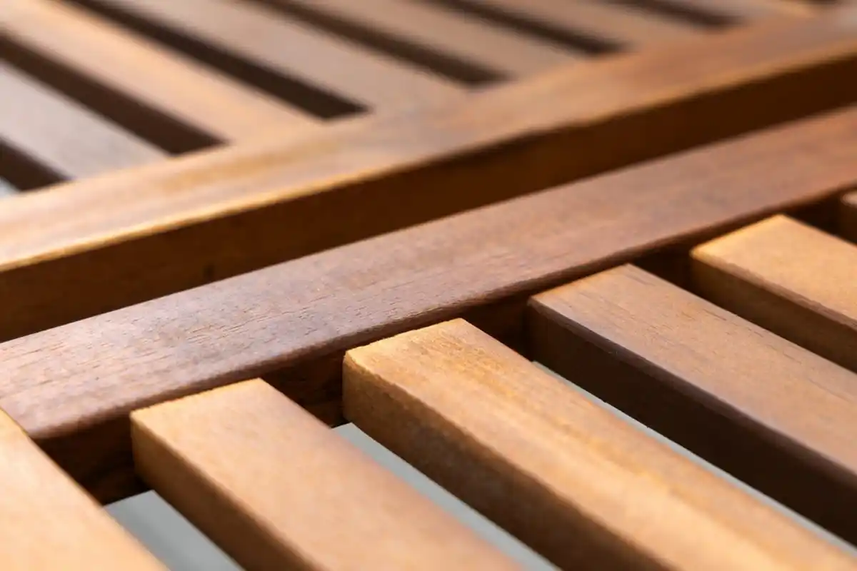 Bild 4 von 3-Sitzer Gartenbank aus Akazienholz, ca. 153 x 89 x 58 cm - Braun