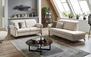 Vito - Polstergarnitur Sardena, beige, inkl. Funktionen