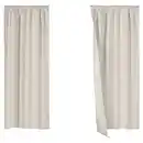 Bild 1 von HOME CREATION Thermo Vorhang, 2er-Pack, Offwhite