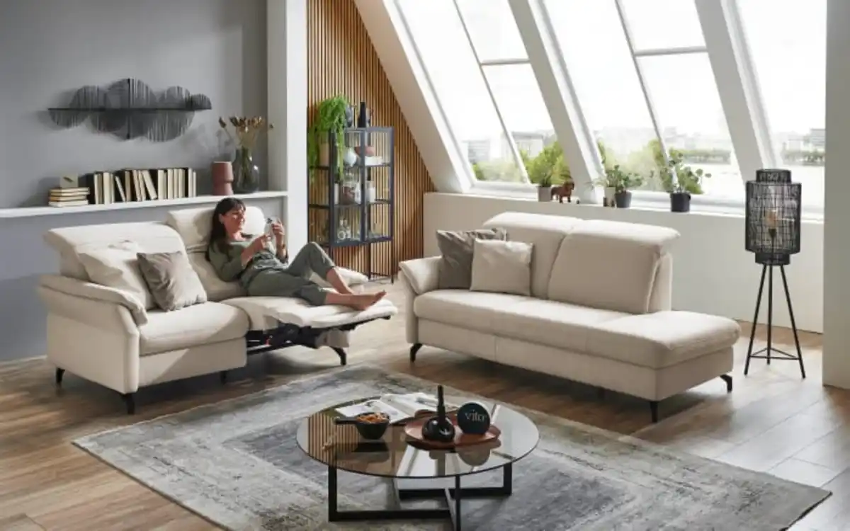 Bild 2 von Vito - Polstergarnitur Sardena, beige, inkl. Funktionen