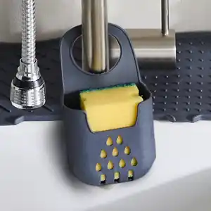 Schwamm- und Bürstenhalter aus flexiblem Material