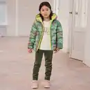 Bild 1 von Kinder-Mädchen-Leggings mit elastischem Bund