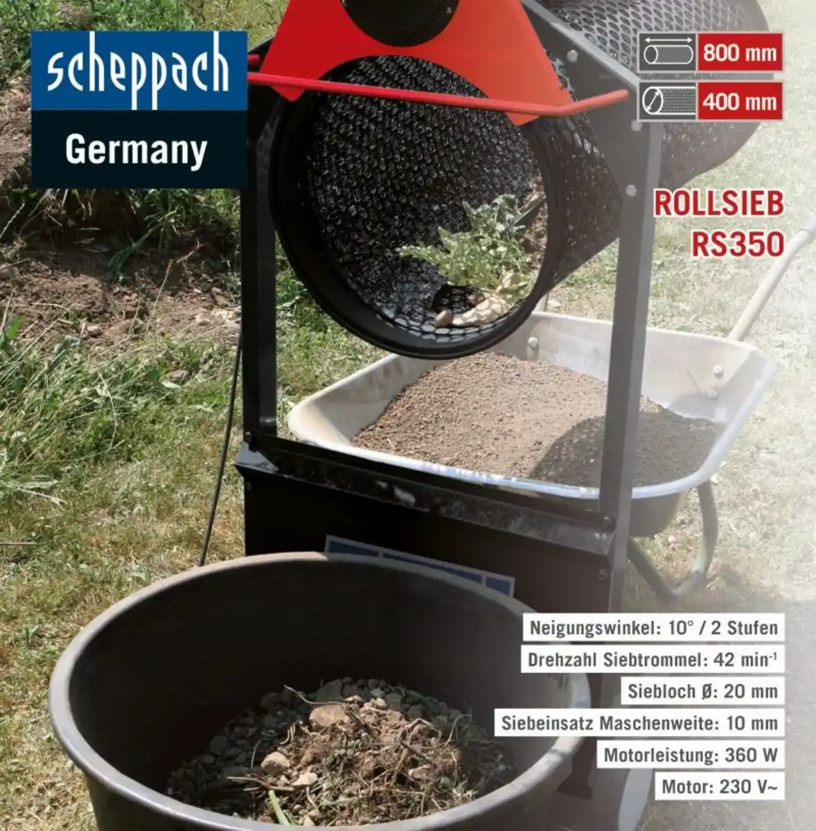 Bild 3 von Garten-Rollsieb RS350