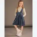 Bild 1 von Kinder-Mädchen-Kleid mit Knöpfen